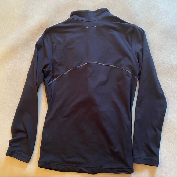 Champion Sports Running Workout Jacket- Lightweight Size Large - Black - Picture 2 of 7